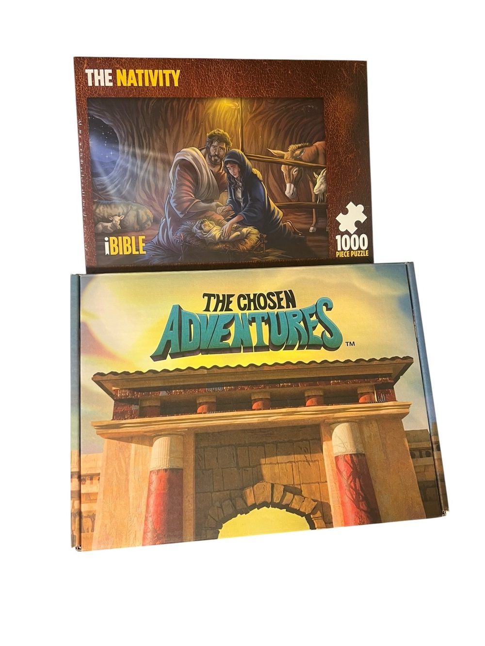 The Chosen Adventures & The Nativity 1000-Piece Puzzle Set - Multicolor